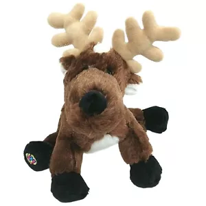 GANZ Webkinz Reindeer Plush Brown Stuffed Animal Christmas Brown HM137 NO Code - Picture 1 of 11