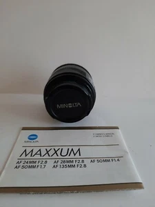 Minolta Maxxum AF 50mm f/1.7 Lens for Sony A & Minolta Mount - Picture 1 of 7