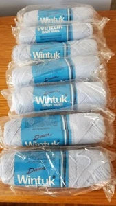Dawn Wintuk Baby Garn 1 Unze Babyblau 7 Knäuel - Bild 1 von 6