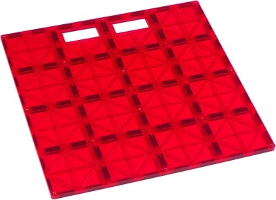 Playmags: Super Durable Building Stabilizer Tile 12x12 with Carrying Handle - Image 1 of 3