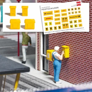 BUSCH 7761, Briefkästen und Briefmarkenautomat, Spur H0, NEU OVP #KS26 - Bild 1 von 3