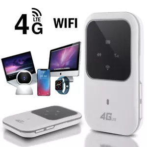 Drahtloser 4G LTE Mobiler Breitband Tragbare WIFI Router SIM Karten WLAN Hotspot - Bild 1 von 12