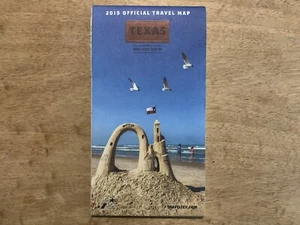 NEW TEXAS 2015 Official Travel Map. Index+26 Inset Area Maps - Picture 1 of 8