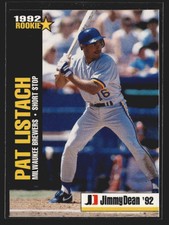 1992 Jimmy Dean Rookie Stars #2 Pat Listach Excellent