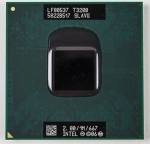 Intel Core T3200 SLAVG Mobile CPU Processor Socket P 478pin 2.0Ghz 1MB 667MHz - Picture 1 of 1