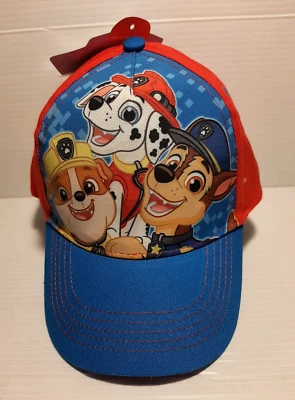 Nickelodeon Cartoon Paw Patrol Ball Cap Adjustable Hat Snapback Size Youth/Teens - Image 1 of 4