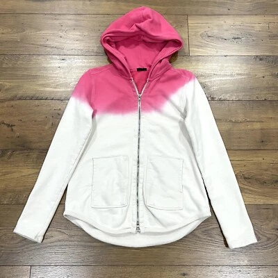 ATM Anthony Thomas Melillo 连帽衫女式小号法国特里拉链染料运动衫 — 第 1/4 张图片