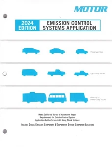 1976-2024 sistemas de control de emisiones de motor coches manuales, ligeros, medianos y pesados - Imagen 1 de 1