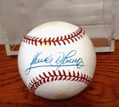 SANDY ALOMAR JR  signed official MLB baseball - Image 1 of 4