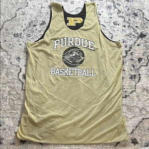 Vintage Champion Purdue Basketball Reversible Jersey XXL - Signed by Coach Gene - Bild 1 von 9