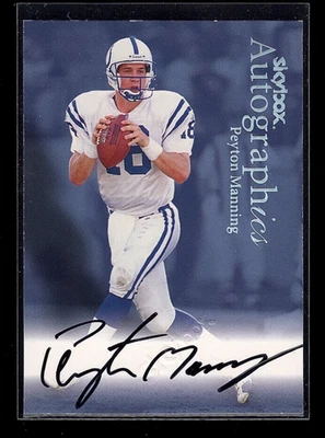 Fleer/Skybox Autographics Peyton Manning 1999 Foto 1 de 4
