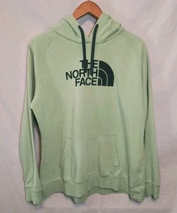 Womens North Face Sweatshirt X Large Mint Green Hoodie Pullover Sweater Adult - Picture 1 of 7