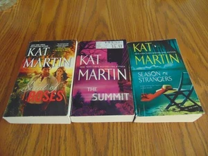 Complete Set Paranormal II Series (3) Kat Martin Books Mas Market PB - Imagen 1 de 6