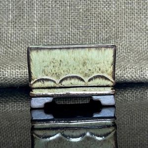 Japanese bonsai pot, Cernamic pot make by Tosui, unique glaze. mame 2.6" - Picture 1 of 10