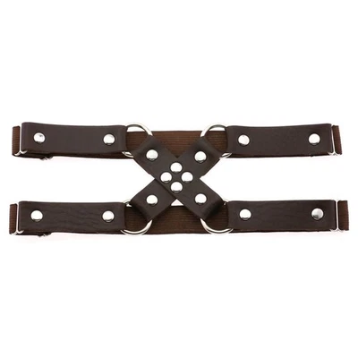 16 Colores Punk Gótico Correas para Muslos Cuero PU Liguero Doble Capa Pierna Cinturón Anillo Foto 1 de 4