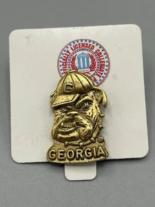 Georgia Bulldogs 1" Anstecknadel offiziell lizenziert goldfarben - Bild 1 von 3