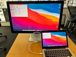 APPLE THUNDERBOLT DISPLAY 27” A1407 EXCELLENT COND NO DEAD PIXELS W/NEW CABLE - Picture 1 of 6