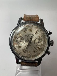 Vintage Andre Bouchard Chronograph  Hyde Park Watch Co. 17 Jewels - Picture 1 of 5