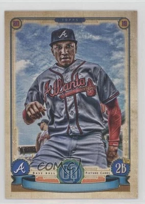 2019 Topps Gypsy Queen Missing Nameplate Variation Johan Camargo #38 - Image 1 of 2