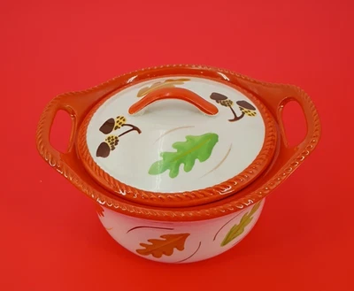 Temptations Bakeware Old World Fall Harvest MINI panadero con tapa Temp-tations Foto 1 de 4