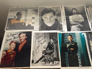 Vintage Lot of 6 Celebrity Signed Photos Autographs Memorabilia #4 - Picture 1 of 7