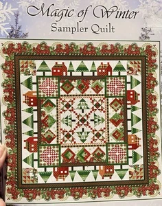 "Magic Of Winter Sampler Quilt" von Jason Yenter Anleitungsbuch Paper-Piecing - Bild 1 von 1