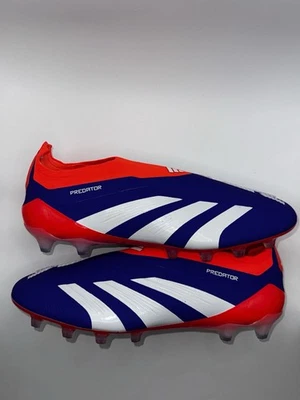 Men's Adidas Predator Elite LL AG Soccer Cleats Blue IF6430 Size 9.5 - Image 1 of 4