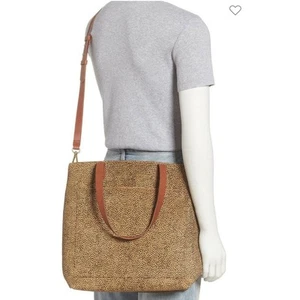 NWT Madewell Calfhair Tote - Picture 1 of 11