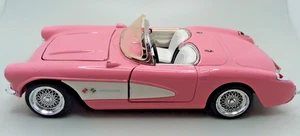 1957 CORVETTE 1:24 SUNNYSIDE SS7708 PINK COLOR A BEAUTIFUL MODEL - Picture 1 of 5