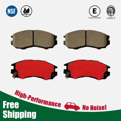 Front Ceramic Brake Pads for Mitsubishi Eclipse 1990-2001 & Expo 1992-1995 - Image 1 of 4