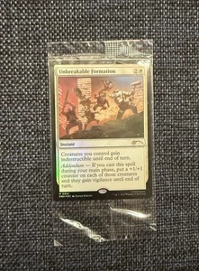 Magic The Gathering x TMNT Unbreakable Formation NYCC 2025 Promo Card (Sealed) - Picture 1 of 2