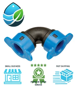 Orbit 37987 Outdoor Blu-Lock 1/2" Inch Plastic Elbow for Irrigation - Picture 1 of 10