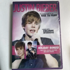 JUSTIN BIEBER - Rise To Fame DVD NEW/SEALED - Imagen 1 de 3
