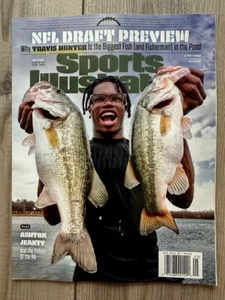 ASHTON JEANTY NFL Draft Preview SPORTS ILLUSTRATED Mag May 2025 TRAVIS HUNTER - Picture 1 of 1