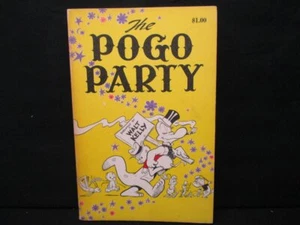 Libro de bolsillo Pogo Party Walt Kelly 1956 primera edición ¡Envío en caja! - Imagen 1 de 11