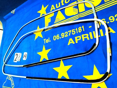 RASAVETRO PORTA FIAT 500-D PROFILO Dx. ALLUM.2pz.UGUALI RASCHIAVETRO 1^S.*(N.B.) - Immagine 1 di 4