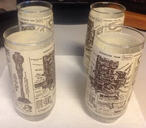 16 oz. Bicchieri da bere vintage Sears e Roebuck - Foto 1 di 5