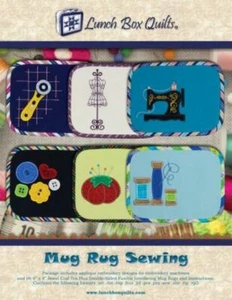 Mug Rug Sewing Designs by Lunch Box Quilts - Picture 1 of 1