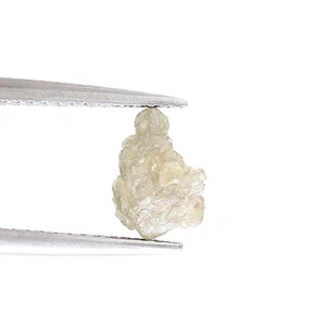 DIAMANTE AFRICANO 1.08TCW PLATA BRILLANTE NATURAL ANTIGUO FORMA DE CORAZÓN PARA COLGANTE - Imagen 1 de 13