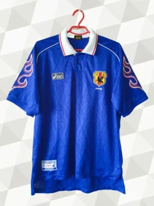ORIGINAL Japan 1998/1999 Asics Football Soccer Shirt Jersey World Cup Vintage - Picture 1 of 11