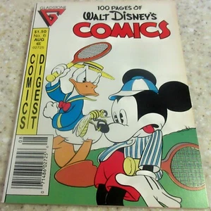 Walt Disney's Comics Digest 6 (NM- 9.2) 1987, "Rival Beachcombers" - Imagen 1 de 1