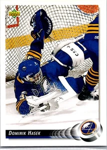 1992-93 Upper Deck Hockey - #506 Dominik Hasek - Picture 1 of 2
