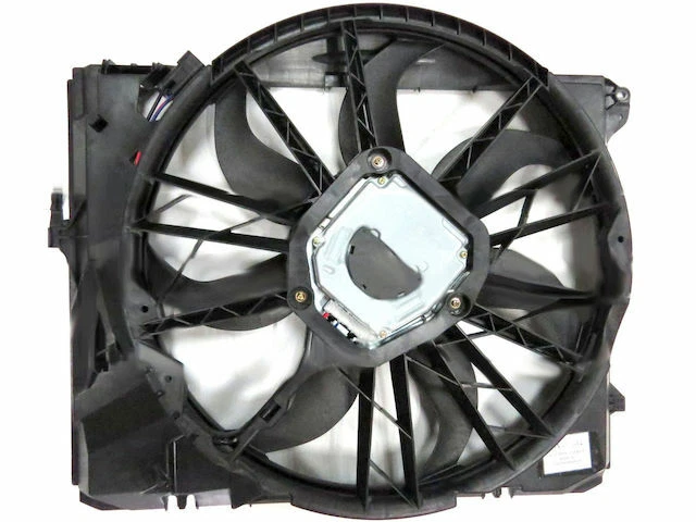 For 2006-2010 BMW 323i Radiator Fan Assembly TYC 43342QD 2007 2008 2009 N51B30A - Image 1 of 2