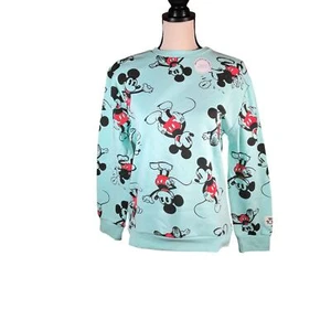 Kids' Disney 100 Mickey Mouse & Friends  Crew Pullover Sweatshirt  XL NWT - Picture 1 of 4