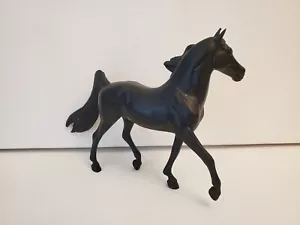 Breyer Reeves Classic Mold # 632 Morgan Stallion Black Chalboard Horse - Picture 1 of 10