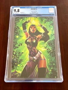 Eternals #1 CGC 9.8 (Marvel Comics 2021) J Scott Campbell 1:500 variante Virgin - Foto 1 di 4