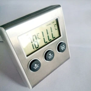 Fleischthermometer, digitales Thermometer, Ofenthermometer, Timer mit - Bild 1 von 5