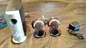 DIAMOND AUDIO STORM2.1 SPEAKER SYSTEM P/N 7004988,SER40033005781 USED WORKS FINE - Picture 1 of 5