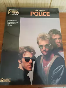 The Best of Police Guitar Recorded Versions w/Notes & Tab 1986 - Picture 1 of 3