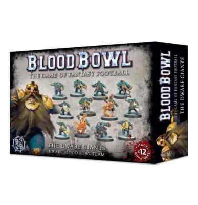 The Dwarf Giants Dwarf Team Blood Bowl Warhammer Age of Sigmar NIB - Image 1 of 3
